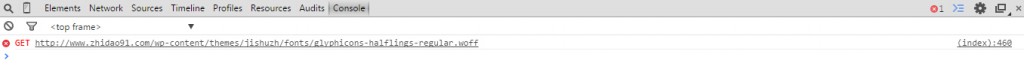 glyphicons-halflings-regular.woff  404错误图片